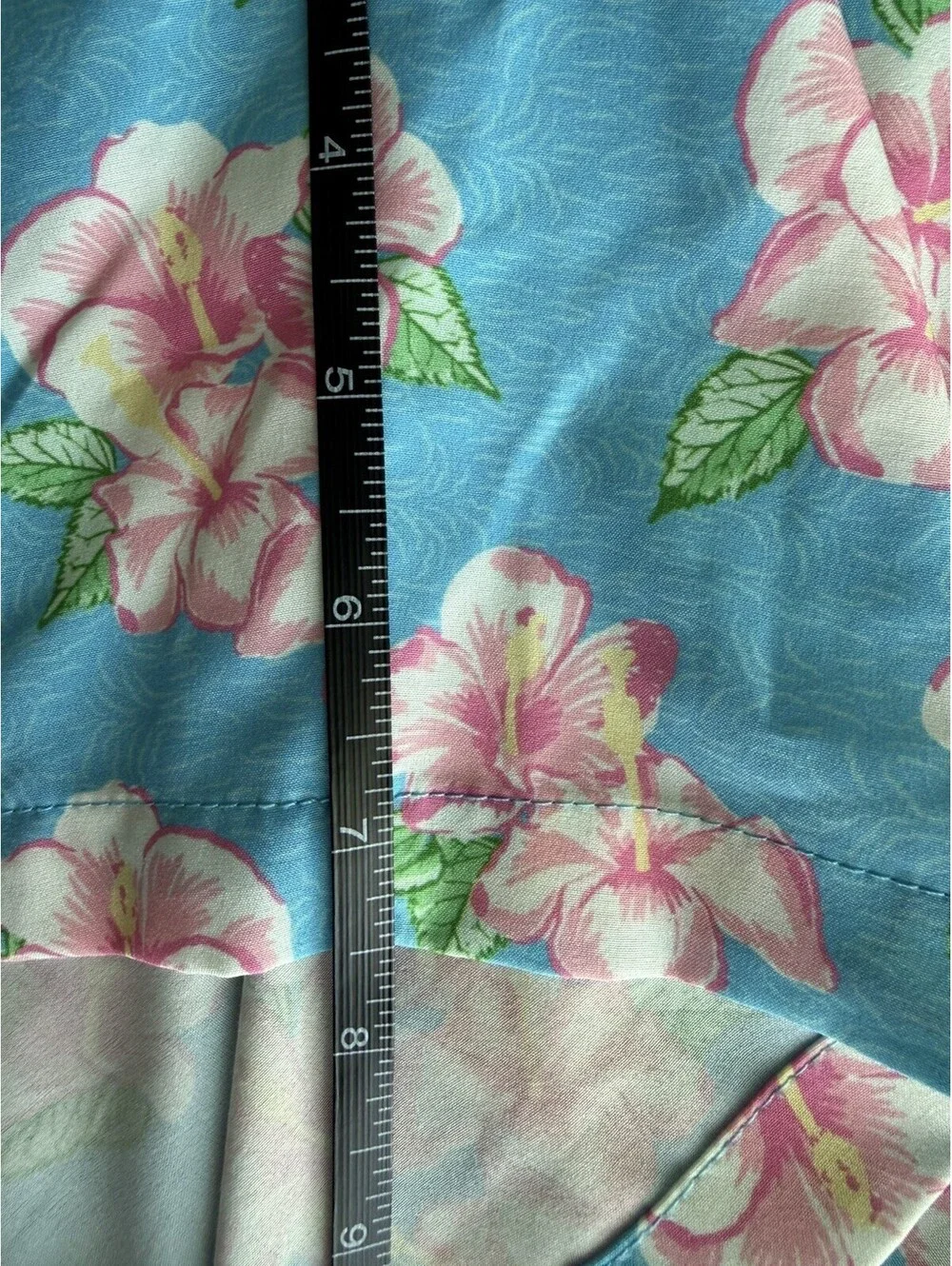 Peter Millar NWOT Seaside Hibiscus Harbour Swim Trunks XL Blue Pink Floral Lined